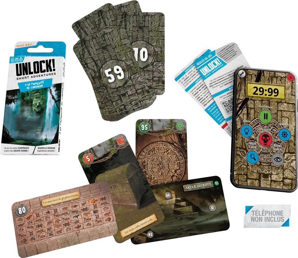 Unlock! Short Adventure 5: A la Poursuite de Cabrakan_Jeu-de-société