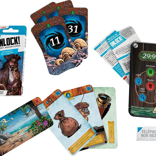 Unlock! Short Adventure 6: Les Secrets de la Pieuvre_Jeu-de-société