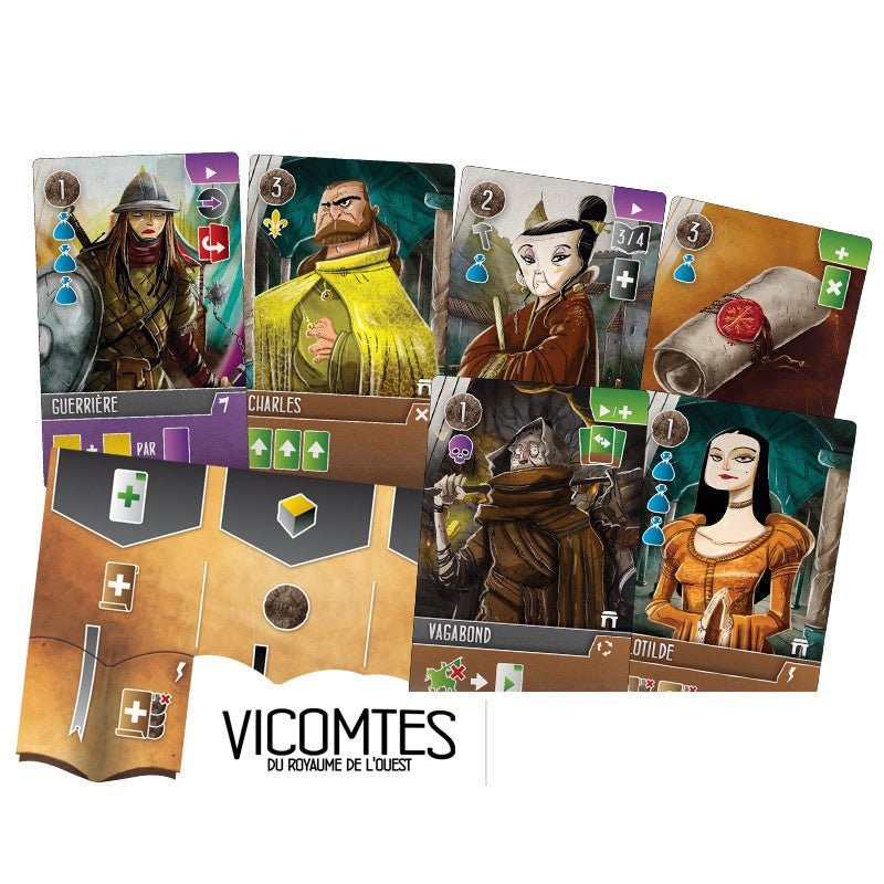 Vicomtes du Royaume de l'Ouest - Portes Dorées_Jeu-de-société