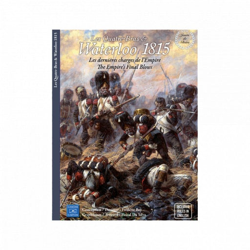 Waterloo et Les Quatre-Bras 1815_Jeu-de-société